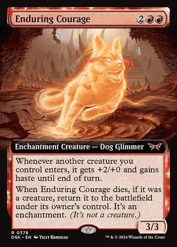 Enduring Courage - dsk Spoiler
