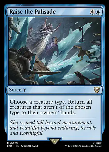 Raise the Palisade - ltc Spoiler