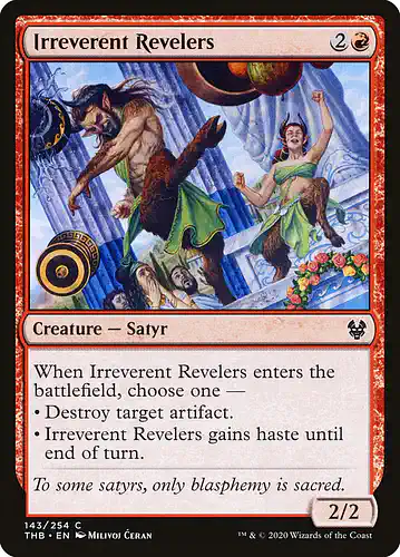 Irreverent Revelers - thb Spoiler