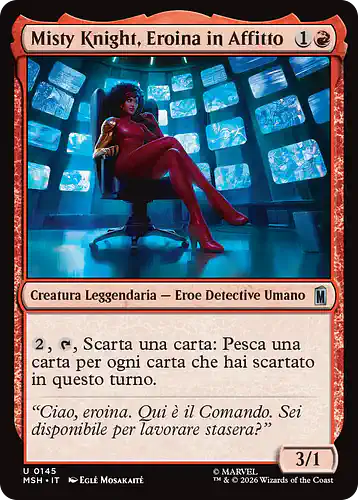 Misty Knight, Hero for Hire - msh Spoiler
