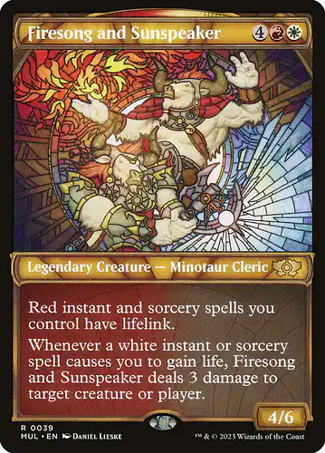 Firesong and Sunspeaker - mul Spoiler