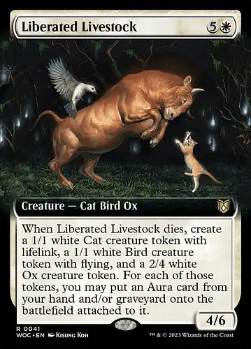 Liberated Livestock - woc Spoiler