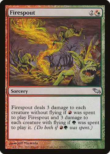 Firespout - shm Spoiler