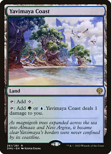 Yavimaya Coast - dmu Spoiler