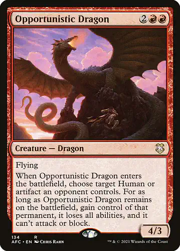 Opportunistic Dragon - afc Spoiler