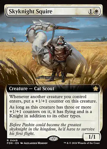 Skyknight Squire - fdn Spoiler