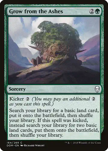 Grow from the Ashes - dom Spoiler