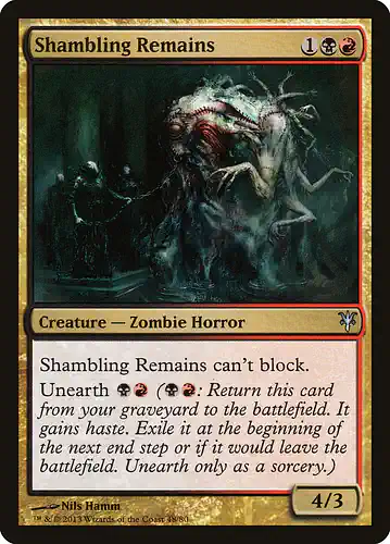 Shambling Remains - ddk Spoiler