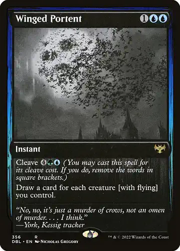 Winged Portent - dbl Spoiler