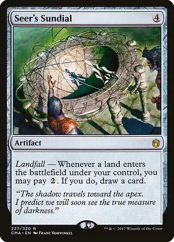 Seer's Sundial - cma Spoiler