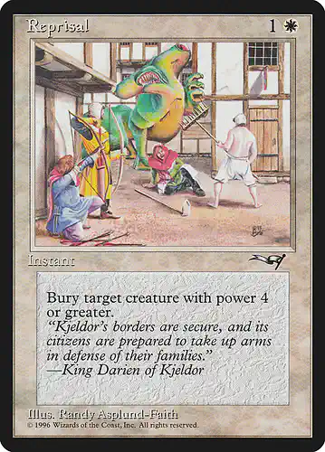 Reprisal - all Spoiler