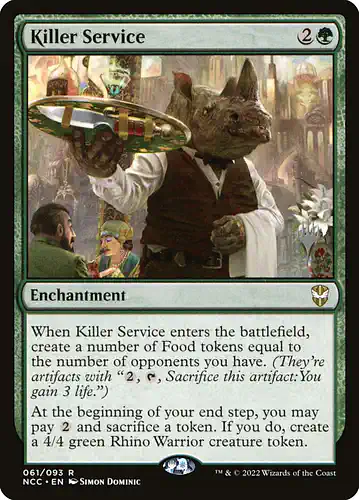 Killer Service - ncc Spoiler