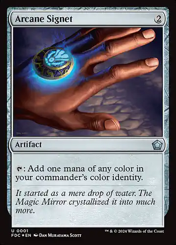 Arcane Signet - fdc Spoiler