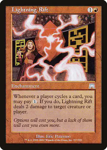 Lightning Rift - ons Spoiler