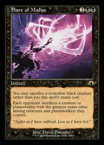 Flare of Malice - mh3 Spoiler