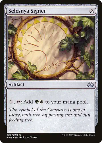 Selesnya Signet - mm3 Spoiler