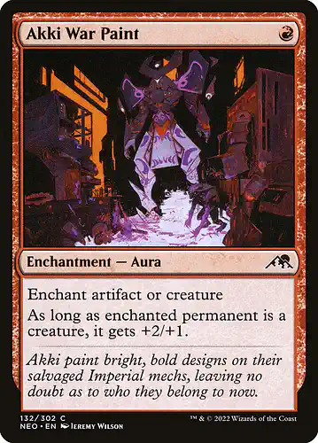 Akki War Paint - neo Spoiler