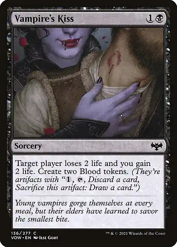 Vampire's Kiss - vow Spoiler
