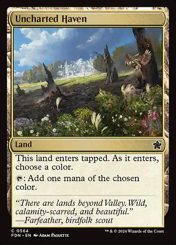 Uncharted Haven - fdn Spoiler