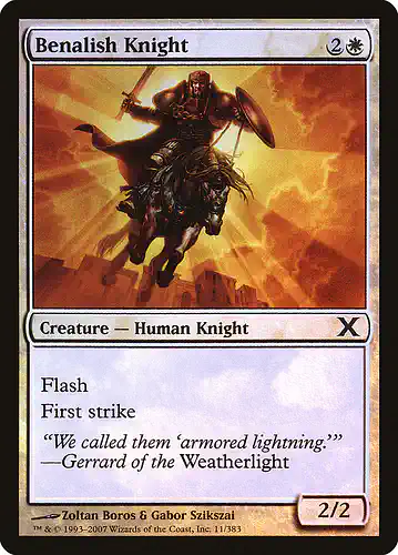 Benalish Knight - 10e Spoiler
