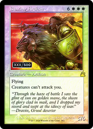 Blazing Archon - rvr Spoiler