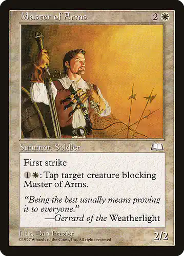 Master of Arms - wth Spoiler