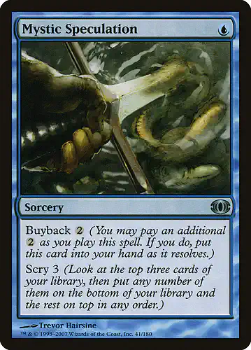 Mystic Speculation - fut Spoiler
