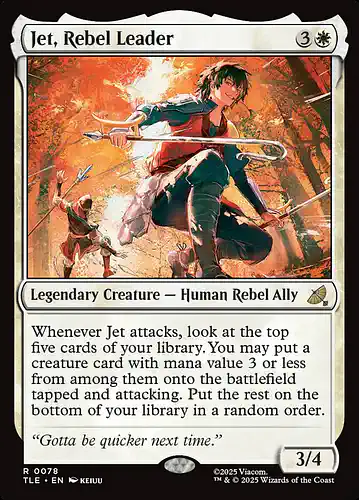 Jet, Rebel Leader - tle Spoiler