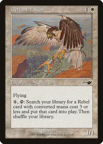 Defiant Falcon - nem Spoiler