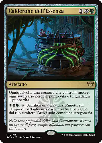 Cauldron of Essence - sos Spoiler