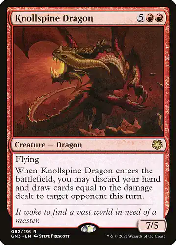 Knollspine Dragon - gn3 Spoiler