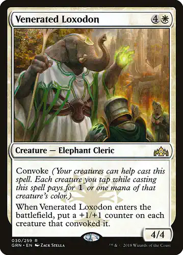 Venerated Loxodon - grn Spoiler