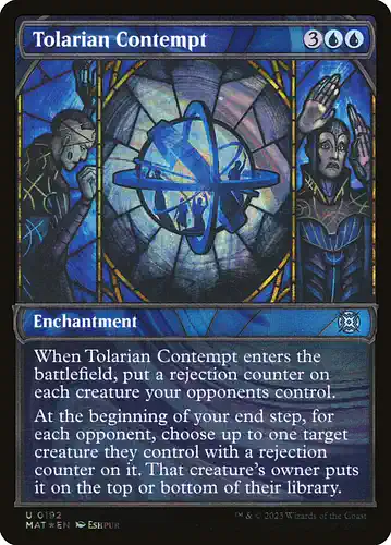 Tolarian Contempt - mat Spoiler