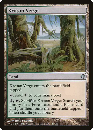 Krosan Verge - arc Spoiler
