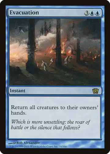 Evacuation - 8ed Spoiler
