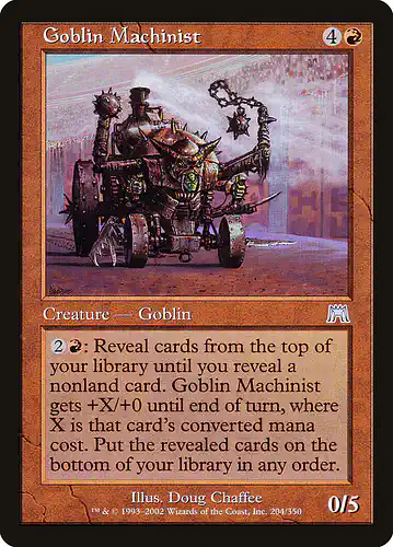 Goblin Machinist - ons Spoiler