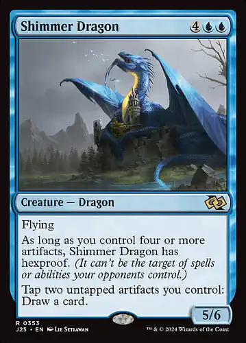 Shimmer Dragon - j25 Spoiler