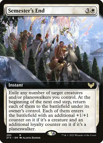 Semester's End - stx Spoiler