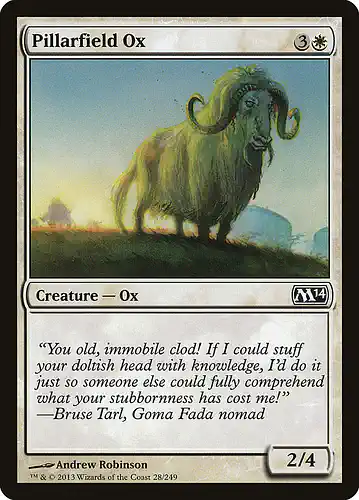Pillarfield Ox - m14 Spoiler