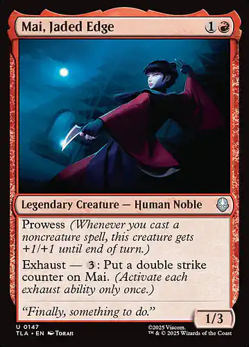 Mai, Jaded Edge - tla Spoiler