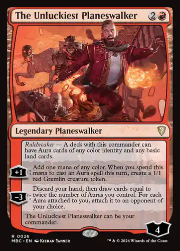 The Unluckiest Planeswalker - mbc Spoiler