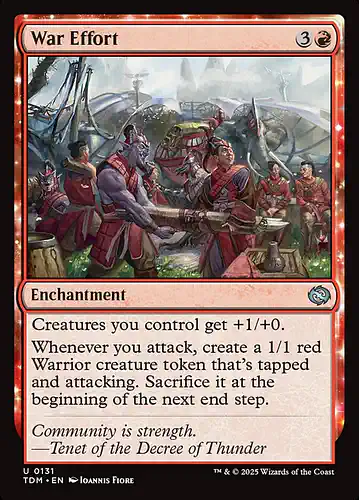 War Effort - tdm Spoiler