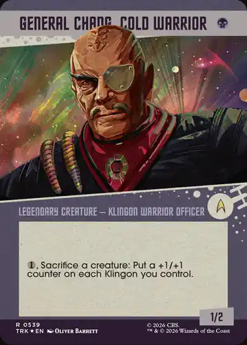 General Chang, Cold Warrior - trk Spoiler