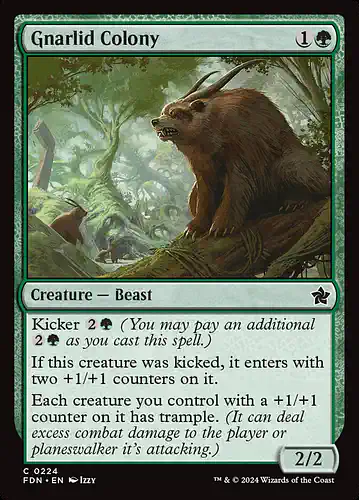 Gnarlid Colony - fdn Spoiler