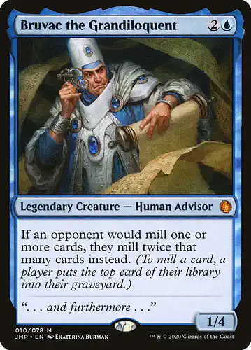 Bruvac the Grandiloquent - jmp Spoiler