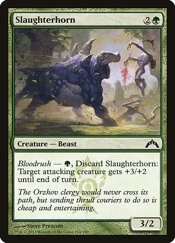 Slaughterhorn - gtc Spoiler