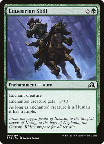 Equestrian Skill - soi Spoiler