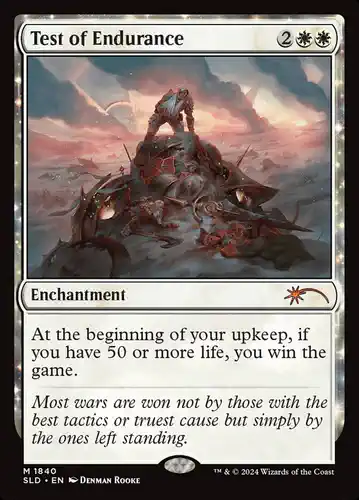 Test of Endurance - sld Spoiler