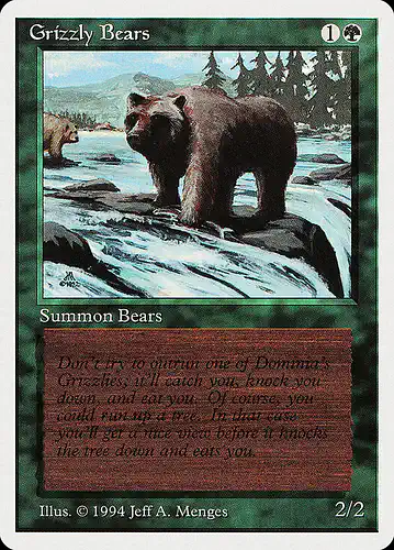 Grizzly Bears - sum Spoiler
