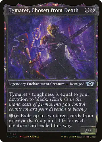 Tymaret, Chosen from Death - mul Spoiler